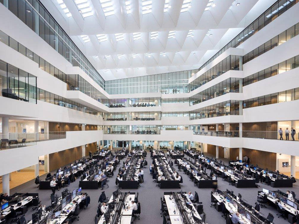 State of the art trading floor